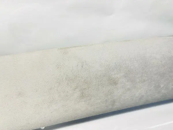 2017-2022 TESLA MODEL 3 REAR LEFT C PILLAR RAIL COVER ULTRA SUEDE 1086265-82-1 - Image 5