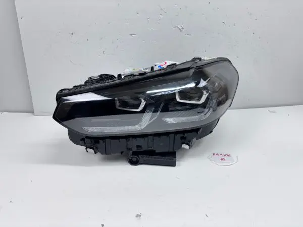 A95A1FB13-06  2022 2023 2024 BMW X3 X4 LED BLACK TRIM FRONT LEFT OEM HEADLIGHT