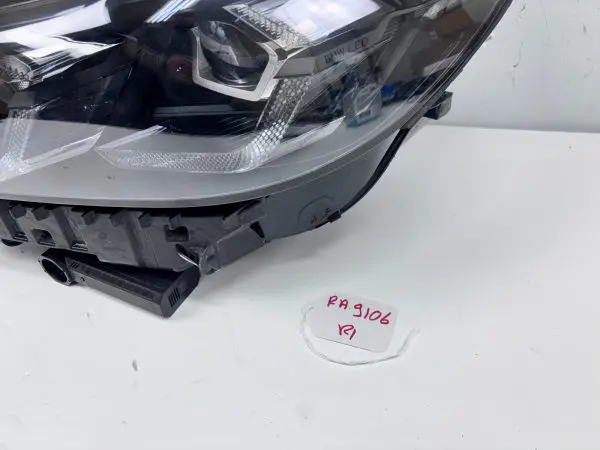 A95A1FB13-06  2022 2023 2024 BMW X3 X4 LED BLACK TRIM FRONT LEFT OEM HEADLIGHT - Image 4