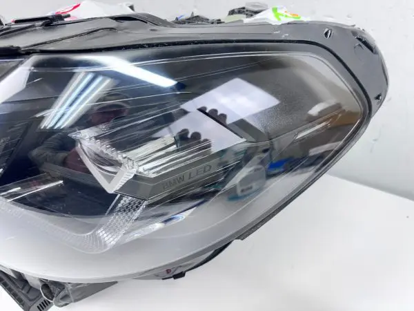A95A1FB13-06  2022 2023 2024 BMW X3 X4 LED BLACK TRIM FRONT LEFT OEM HEADLIGHT - Image 7