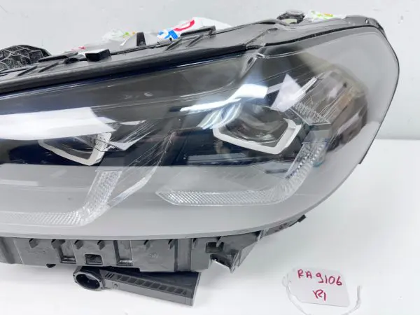 A95A1FB13-06  2022 2023 2024 BMW X3 X4 LED BLACK TRIM FRONT LEFT OEM HEADLIGHT - Image 10