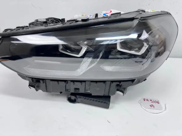 A95A1FB13-06  2022 2023 2024 BMW X3 X4 LED BLACK TRIM FRONT LEFT OEM HEADLIGHT - Image 11