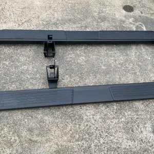 2020-2022 2023 2024 SILVERADO 2500 3500 BLACK LF RH OEM RUNNING BOARDS 84676713