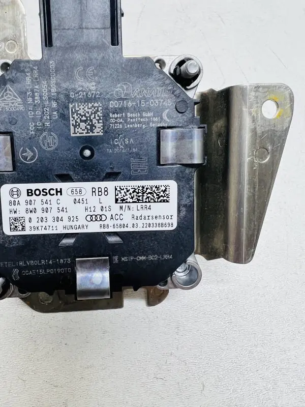 80A907541C 2021 2022 AUDI Q5 SQ5 SQ5 FRONT OEM CRUISE CONTROL DISTANCE SENSOR - Image 7
