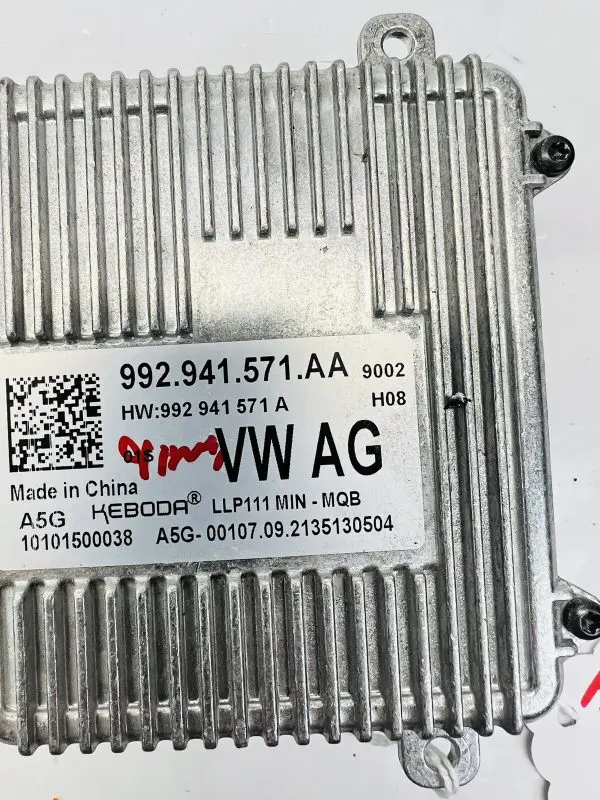 992941571AA 2020 2021 2022 2023 VW ATLAS CROSS SPORT LED HEADLIGHT BALLAST - Image 2