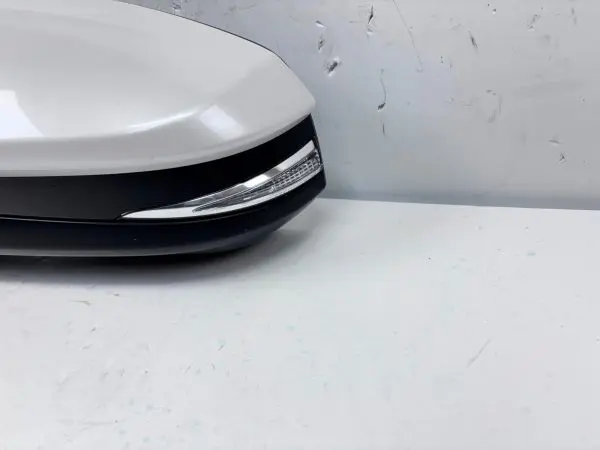 2013 2014-2018 TOYOTA RAV4 TURN SIGNAL BLIND SPOT WHITE PEARL LEFT OEM MIRROR - Image 2