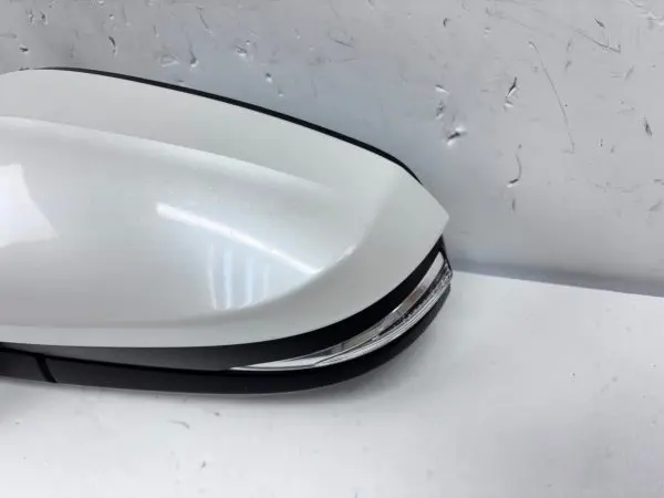 2013 2014-2018 TOYOTA RAV4 TURN SIGNAL BLIND SPOT WHITE PEARL LEFT OEM MIRROR - Image 3