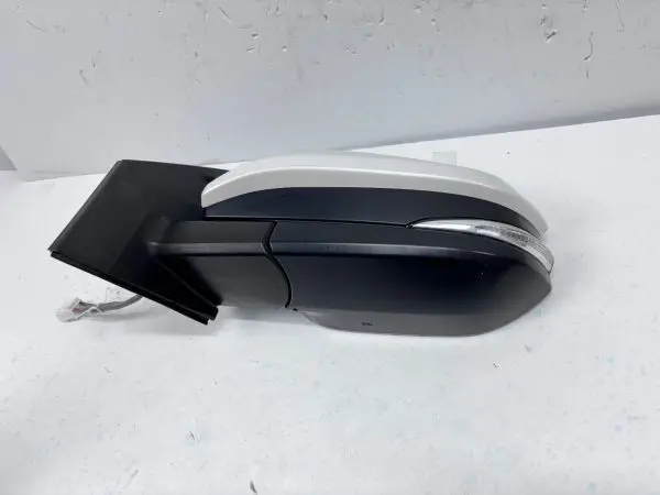 2013 2014-2018 TOYOTA RAV4 TURN SIGNAL BLIND SPOT WHITE PEARL LEFT OEM MIRROR - Image 13
