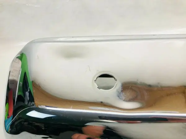 2015 2016 2017 2018 2019 2020 FORD F150 REAR LEFT OEM BUMPER END CHROME GENUINE - Image 6