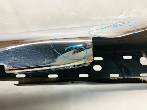 2015 2016 2017 2018 2019 2020 FORD F150 REAR LEFT OEM BUMPER END CHROME GENUINE - Image 10