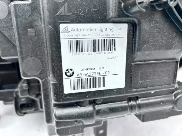SA279E6  2019 2020 2021 2022 BMW X7 G07 LED FRONT RIGHT OEM HEADLIGHT - Image 20