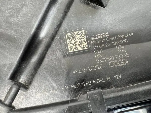 2019 2020 2021 2022 2023 audi e-tron matrix led left oem headlight 4ke941035e - Image 10