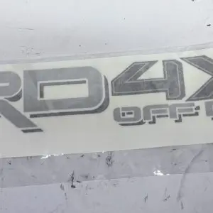 OEM NEW 759960c080a3 2016-2023 Toyota Tacoma Rear Silver 4x4 TRD OFF ROAD DECAL