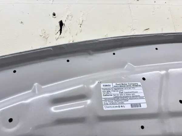 2016 2017 2018 2019 FORD EXPLORER HOOD OEM USED GENUINE SILVER ALUMINUM - Image 16