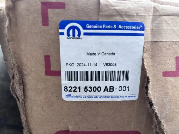 OEM NEW 82215300ab 2019-2024 Dodge Ram 1500 Crew Cab Left Side Running Board - Image 8