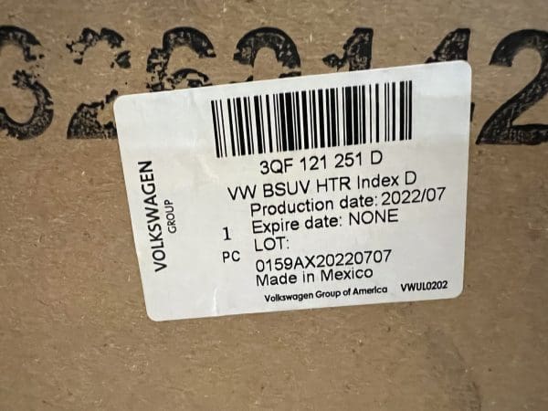 OEM Radiator 2018 2019 2020 2021 2022 2023 VW Atlas Cross Sport 3QF121251D - Image 13