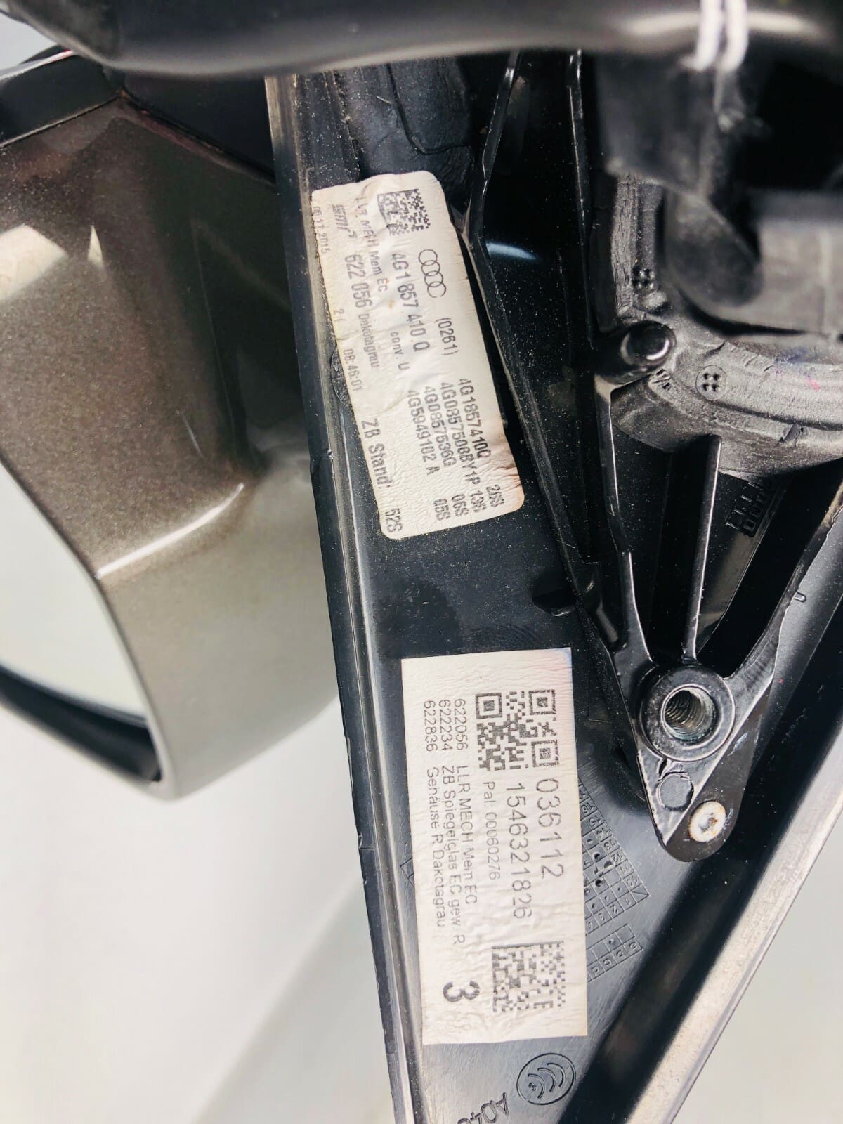 2012 2013 2014 2015 2016 2017 2018 AUDI A6 S6 FRONT RIGHT SIDE VIEW OEM MIRROR - Image 8