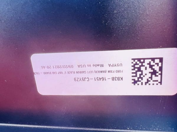 KB3B16451CJ5YZ9 2019 2020 2021 2022 2023 FORD RANGER LEFT OEM RUNNING BOARD - Image 11