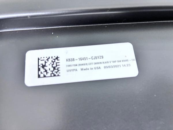KB3B16451CJ5YZ9 2019 2020 2021 2022 2023 FORD RANGER LEFT OEM RUNNING BOARD - Image 16