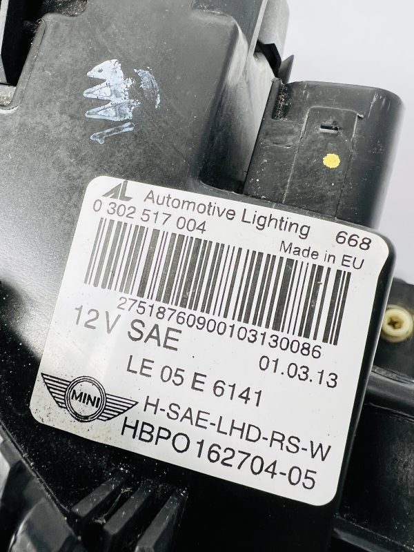 2007 2008 2009 2010 2011 2012 2013 MINI COOPER HALOGEN RIGHT OEM HEADLIGHT - Image 8
