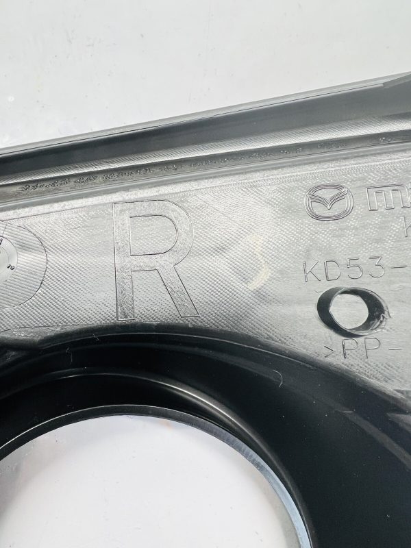 2013 2014 2015 MAZDA CX5 FRONT RIGHT OEM FOG LIGHT BEZEL TRIM ONLY kd5350c11 - Image 9