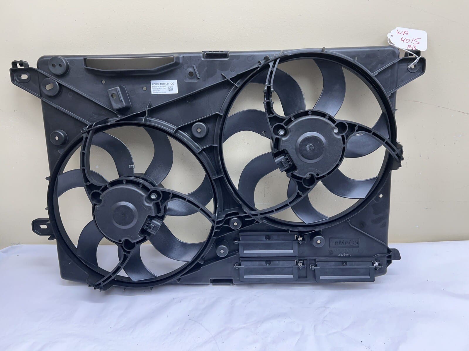 2013-2015 2016 2017 2018 2019 2020 FORD FUSION GENUINE COOLING FAN DG9Z8C607J - Image 2