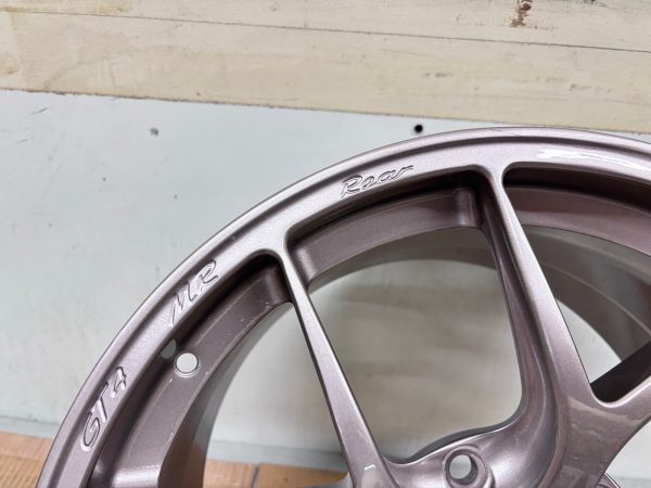 PORSCHE GT4 MR BBS CLUBSPORT 4 WHEELS SILVER GOLD FRONT 9X18 AND REAR 10.35X18 - Image 16