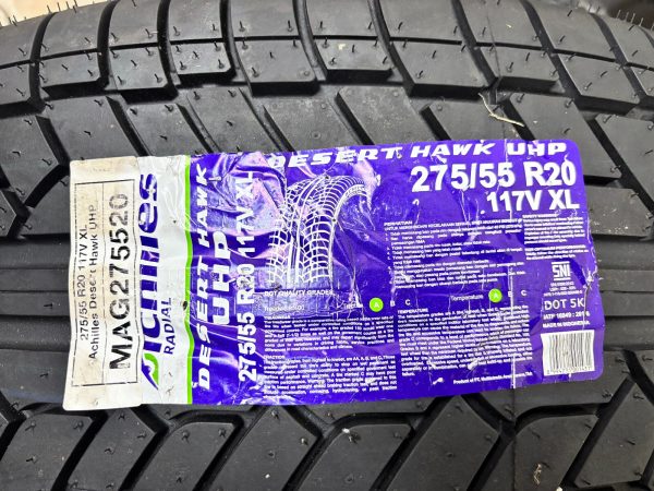 ARCHILLES DESERT HAWK UHP 275/55R20 OEM TIRE 275/55/20 117V XL - Image 14