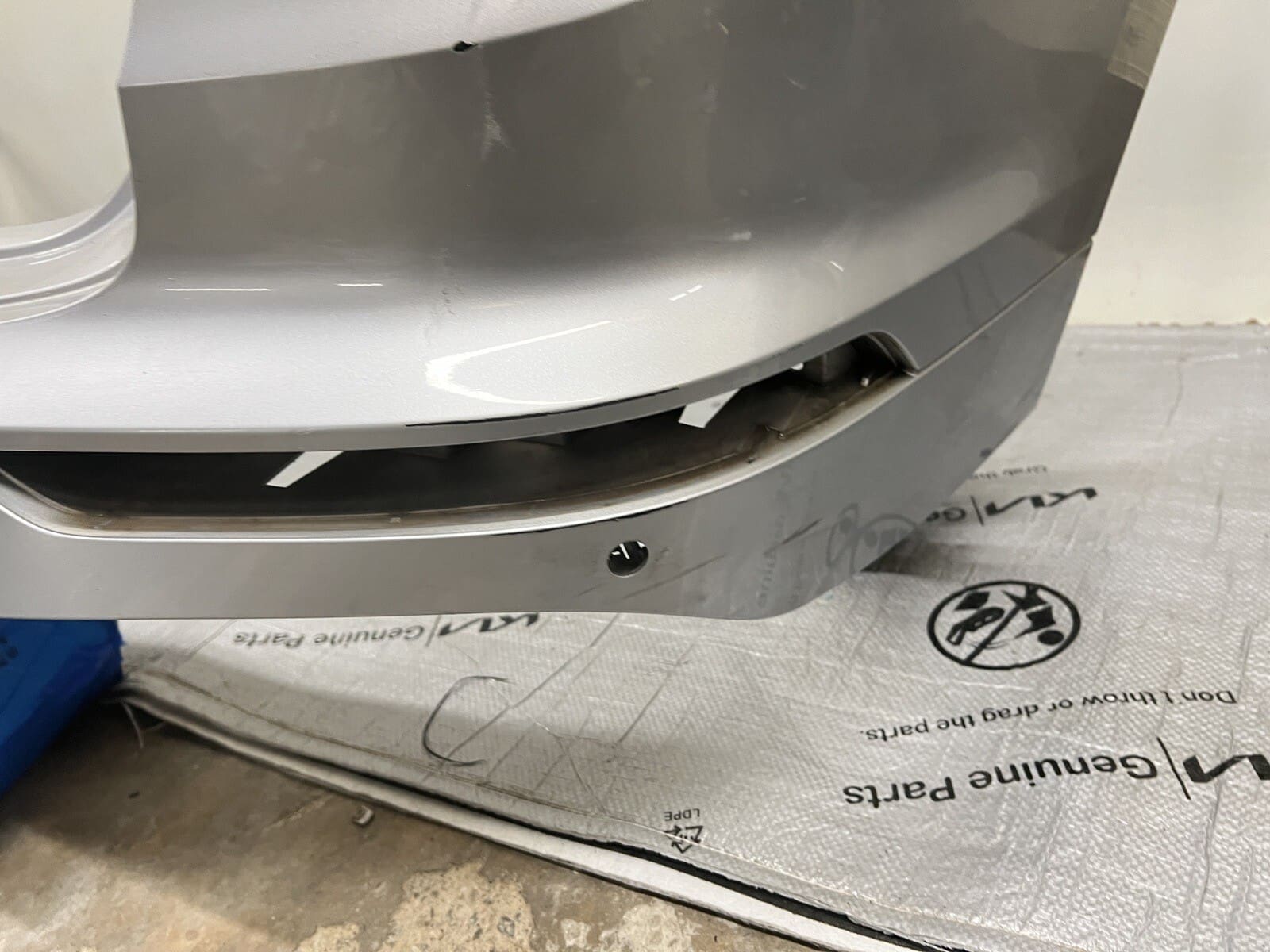 2015 2016 2017 2018 PORSCHE CAYENNE GTS R REAR OEM BUMPER GENUINE 7P5807421B - Image 8