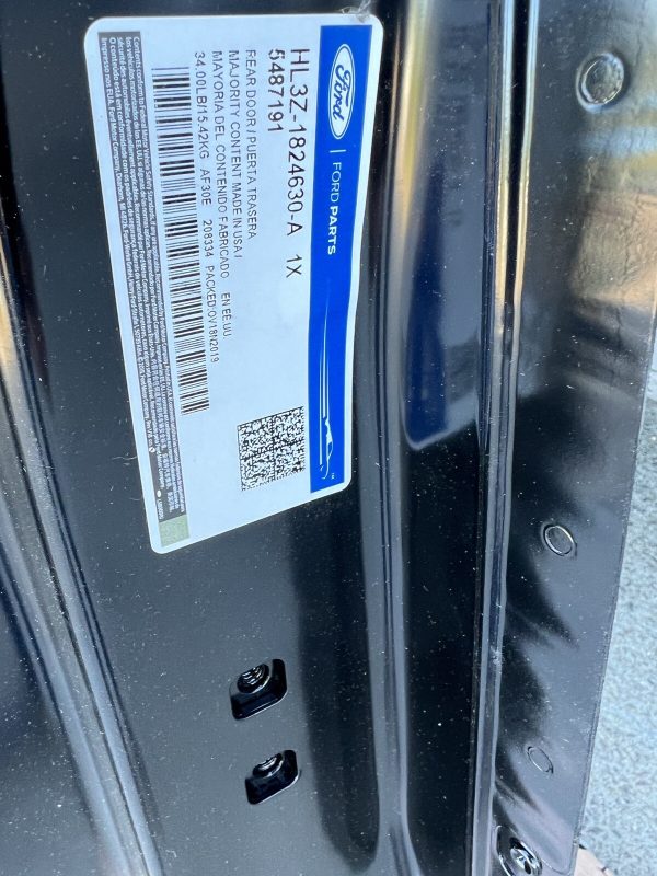 15 2016 2017 2018 2019 2020 2021 2022 Ford F150 F250 F350 Rear RH Extended Door - Image 5