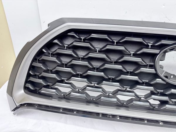 53111-0A180  2022 2023 2024 TOYOTA COROLLA CROSS GRAY SILVER FRONT OEM GRILLE - Image 13