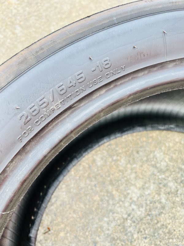PIRELLI RACING TIRE FRONT PORSCHE GT4 265/645-18 TIRE NICE TIRE ONLY 1 - Image 10