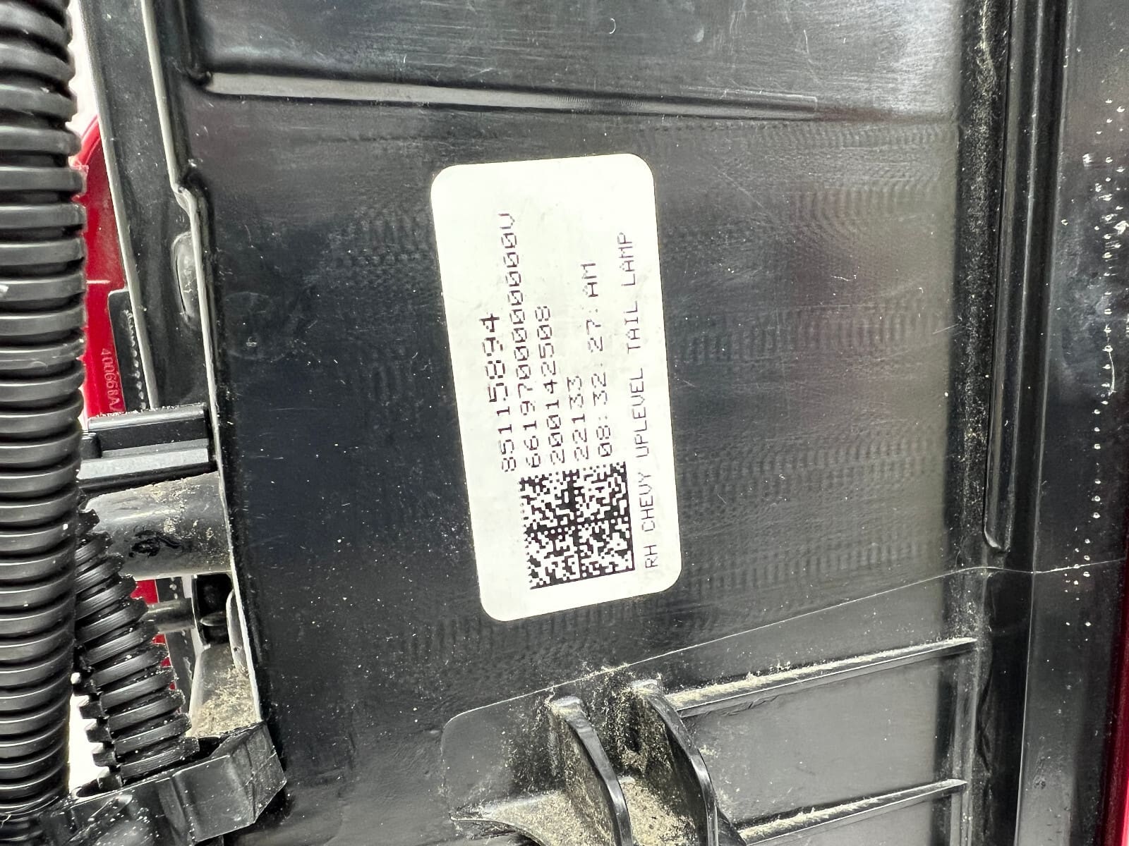 2019-2022 2023 2024 chevy silverado 1500 led rear right oem tail light 85115894 - Image 13