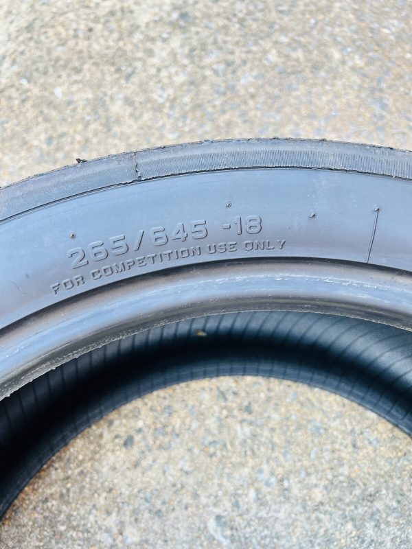 PIRELLI RACING TIRE FRONT PORSCHE GT4 265/645-18 TIRE NICE TIRE ONLY 1 - Image 9