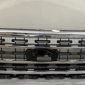 2021 2022 2023 FORD F150 CHROME FRONT OEM GRILLE GENUINE ML348200CFSMAS damaged