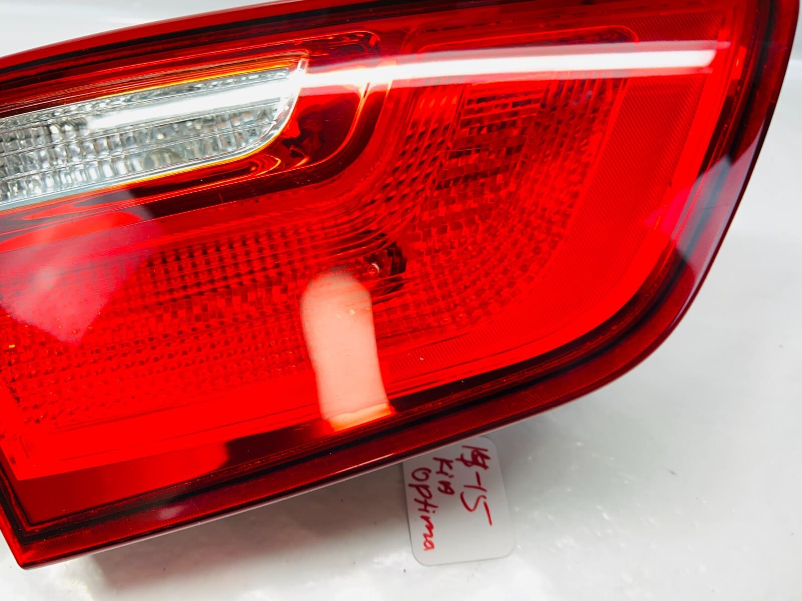 92403-2T5 2014 2015 KIA OPTIMA REAR LEFT INNER OEM TAIL LIGHT - Image 9
