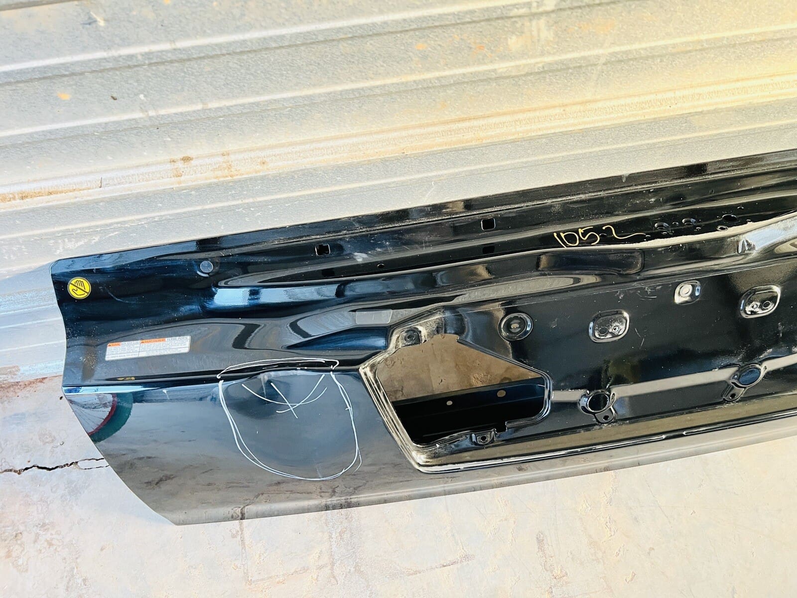 LEXUS LX570 REAR GATE SHELL OEM 2008 2009 2010 2011 2012 2013 2014 2015 TAILGATE - Image 6