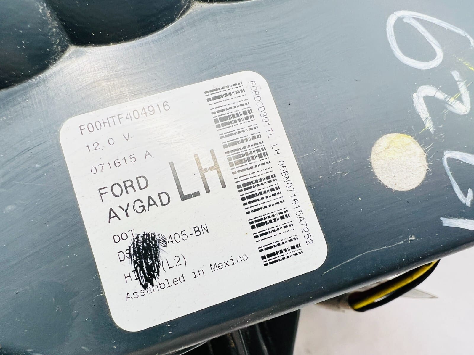 2013 2014 2015 2016 FORD FUSION LED REAR LEFT OUTER OEM TAIL LIGHT - Image 10