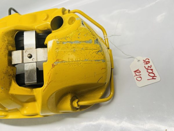 991351429 Porsche 911 991 GT3 Front Oem Brake Caliper And Brake Pads Yellow PCCB - Image 4