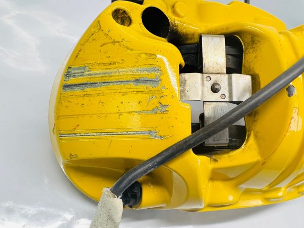 991351429 Porsche 911 991 GT3 Front Oem Brake Caliper And Brake Pads Yellow PCCB - Image 7
