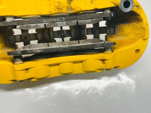 991351429 Porsche 911 991 GT3 Front Oem Brake Caliper And Brake Pads Yellow PCCB - Image 12