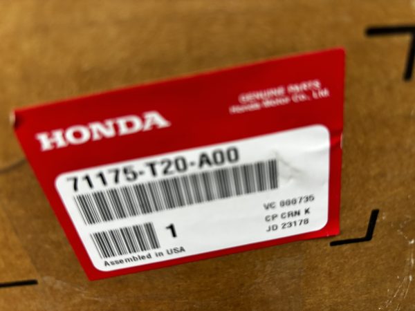 HONDA CIVIC FRONT BUMPER LOWER SAFETY GUARD SHIELD PLATE OEM 2022 2023 2024 - Image 12