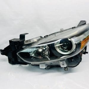 ALL TABS. 2017 2018 MAZDA 3 HALOGEN FRONT LEFT OEM HEADLIGHT GENUINE B63B-51040