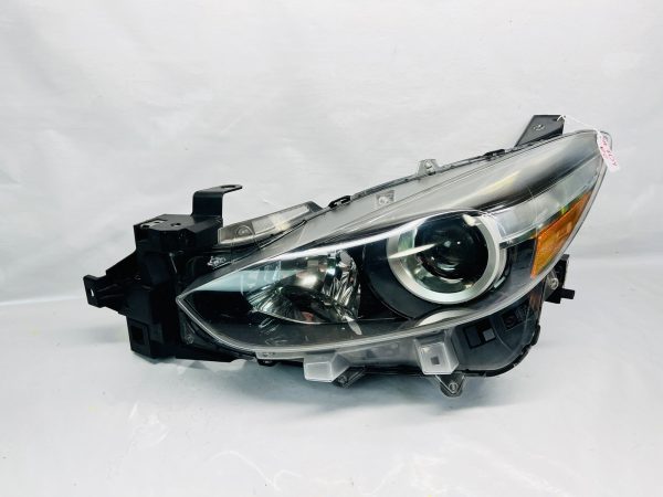 ALL TABS. 2017 2018 MAZDA 3 HALOGEN FRONT LEFT OEM HEADLIGHT GENUINE B63B-51040