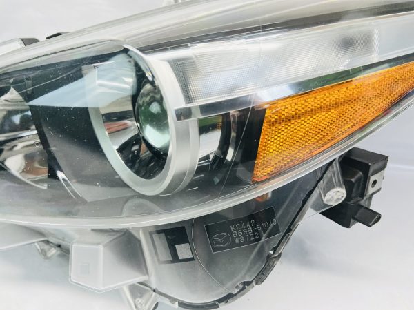 ALL TABS. 2017 2018 MAZDA 3 HALOGEN FRONT LEFT OEM HEADLIGHT GENUINE B63B-51040 - Image 5