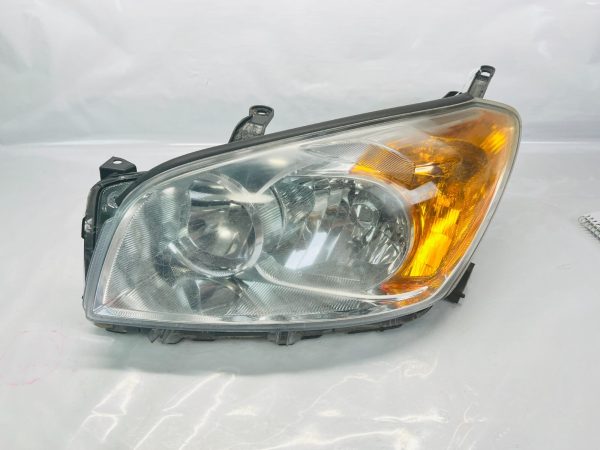 2009 2010 2011 2012 TOYOTA RAV4 HALOGEN FRONT LEFT OEM HEADLIGHT ALL TABS