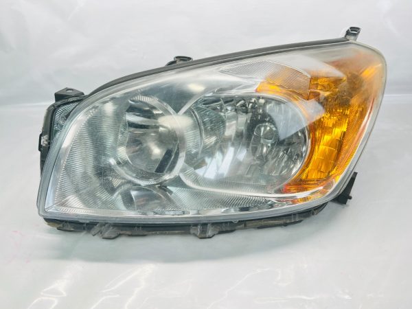 2009 2010 2011 2012 TOYOTA RAV4 HALOGEN FRONT LEFT OEM HEADLIGHT ALL TABS - Image 2