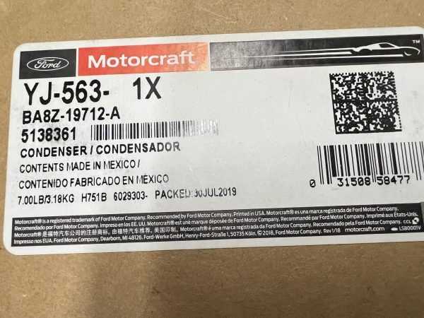 2010-2015 2016 2017 2018 2019 FORD FLEX LINCOLN MKT OEM AC CONDENSER ba8z19712a - Image 14