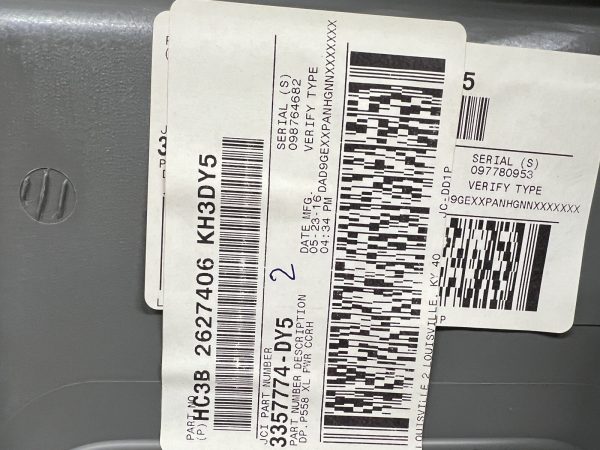 2018-2022 FORD SUPER DUTY CREW CAB F250 F350 F450 REAR LEFT OEM DOOR PANEL GRAY - Image 16