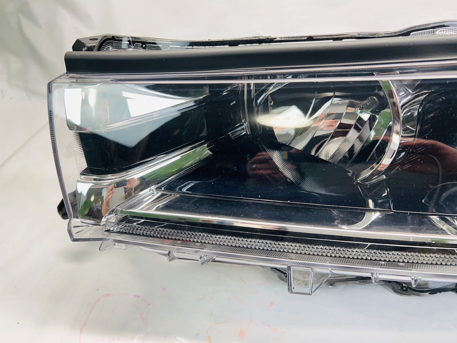 ALL TABS 2017 2018 2019 TOYOTA HIGHLANDER HALOGEN LED FRONT LEFT OEM HEADLIGHT - Image 9
